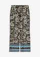 Losjes vallende palazzo broek met paisley, bonprix