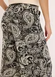 Losjes vallende palazzo broek met paisley, bonprix