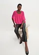 Chiffon blouse met ondershirt, bonprix