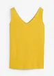 Linnen tanktop, bonprix