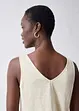 Linnen tanktop, bonprix