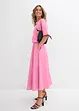 Midi rok in een elastische katoenmix, bonprix