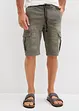 Regular fit sweat jeans bermuda, bonprix