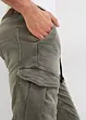 Regular fit sweat jeans bermuda, bonprix