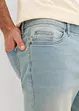 Stretch jeans bermuda met verstevigd kruis, regular fit, bonprix
