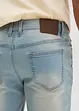 Stretch jeans bermuda met verstevigd kruis, regular fit, bonprix