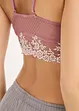Bralette met gerecycled materiaal, zonder beugels, bonprix