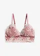 Bralette met gerecycled materiaal, zonder beugels, bonprix