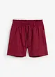 Paperbag short met linnen, bonprix