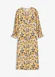 Gedessineerde kaftan jurk van vloeiende viscose, bonprix