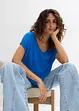 Oversized shirt van soepele viscosemix, bonprix