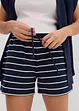 Sweat short in een katoen-wolmix, bonprix