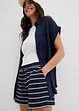 Sweat short in een katoen-wolmix, bonprix