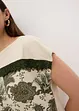 Shirt met een rand van kant en een paisley motief, bonprix