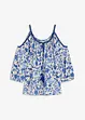 Shirt met kant van een zachte viscosemix, bonprix