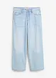 Baggy jeans mid waist super soft, cropped, bonprix
