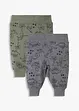 Baby shirtbroek (set van 2) van biologisch katoen, bonprix