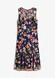 Midi jurk met bloemenborduursel, bonprix
