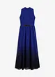 Chiffon jurk met kraag en inzet in de taille, bonprix
