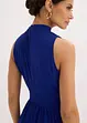 Chiffon jurk met kraag en inzet in de taille, bonprix