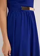 Chiffon jurk met kraag en inzet in de taille, bonprix