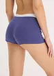 Dames boxer (set van 5) met biologisch katoen, bonprix