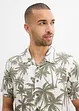 Overhemd met reverskraag en korte mouwen, slim fit, bonprix