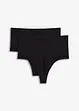 Corrigerende seamless string, medium corrigerend (set van 2), bonprix
