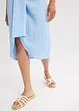 Midirok van lichte crèpe, bonprix
