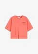Oversized T-shirt van biologisch katoen, bonprix