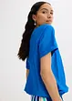 Blouse met korte mouwen van zachte viscose, bonprix