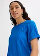 Blouse met korte mouwen van zachte viscose, bonprix