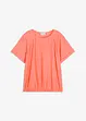 Blouse met korte mouwen van zachte viscose, bonprix