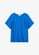 Blouse met korte mouwen van zachte viscose, bonprix