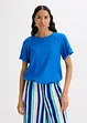 Blouse met korte mouwen van zachte viscose, bonprix