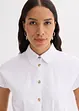 Blouse met korte mouwen in een luchtige viscosemix, bonprix