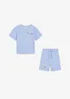 Piqué shirt en korte broek (2-dlg. set) van biologisch katoen, bonprix