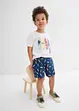 T-shirt en korte broek (2-dlg. set) van katoen, bonprix