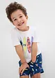 T-shirt en korte broek (2-dlg. set) van katoen, bonprix