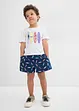 T-shirt en korte broek (2-dlg. set) van katoen, bonprix