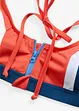 Halter bikini met ritssluiting (2-dlg. set), bonprix