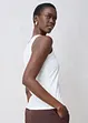 Tanktop met zijde, bonprix