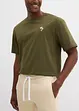 Sweat bermuda met cargozakken van puur katoen, bonprix