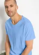 T-shirt met V-hals (set van 5), bonprix