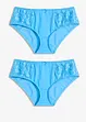 Maxislip met fijne kant (set van 2), bonprix