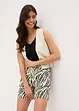 Paperbag short met strikkoordjes, bonprix