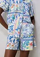 Short met zijde, bonprix