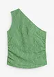 One shoulder top van gestructueerd materiaal, bonprix