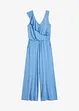 Jersey jumpsuit met volants, bonprix