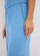 Jersey jumpsuit met volants, bonprix